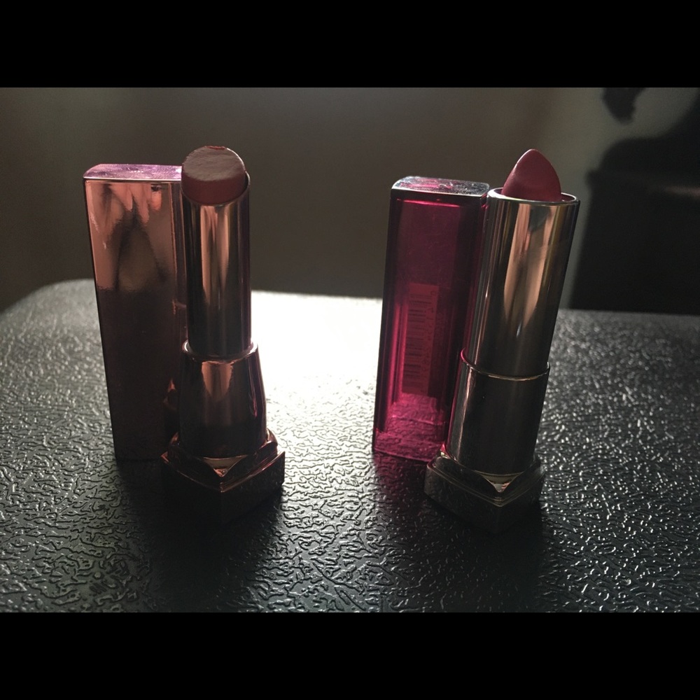 Two Maybelline lipsticks